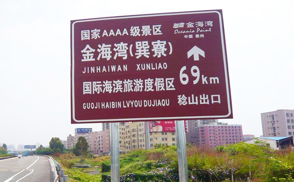 旅游景区道路指示牌